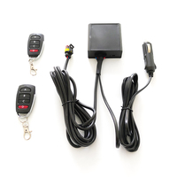 Vanne d'échappement électrique à commande par télécommande ABCD 4 touches, style tige, installation facile, silencieux variable avec commande vocale