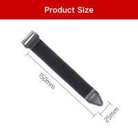 Nouvelle Tendance Sangle Élastique Noire Robuste à Boucle Auto-agrippante, Haute Extensibilité, Antidérapante, Étanche, en Nylon avec Boucle, pour Fitness, Yoga, Jambes et Bras