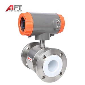 Medidor de Fluxo Eletromagnético Digital Industrial de Baixo Custo em Aço Inoxidável 316L Alta Pressão com RS485 - Product Image 1