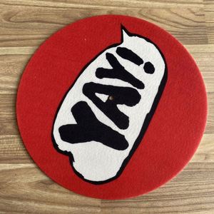 Tapete Antideslizante Personalizado de 12 Pulgadas para Tocadiscos, Tapete Redondo de Fieltro para Discos de Vinilo, Sublimación de Tinta Personalizada - Product Image 4