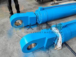 Cylindre hydraulique à commande de <span class=keywords><strong>moteur</strong></span> hydraulique à haute stabilité, montage à œil à bride, conception de pliage profond, approuvé CE par le fabricant - Product Image 4