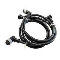 Connecteur circulaire M12 5 broches Câble électrique Mâle Femelle Prise industrielle Connecteur de fil étanche