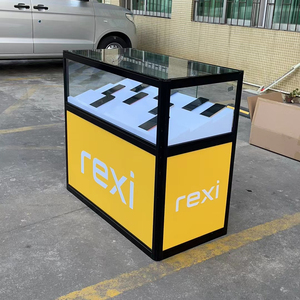 <span class=keywords><strong>Vitrine</strong></span> de téléphone portable de conception intérieure de magasin Mobile avec lumières Led <span class=keywords><strong>affichage</strong></span> de comptoir en verre pour téléphone portable - Product Image 4