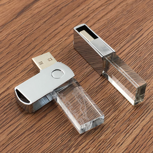 Pha Lê USB 2.0 ổ đĩa flash 16 gam kim loại bút con chip phong cách với 32GB được xây dựng trong bộ nhớ 1GB-256GB năng lực logo bằng laser hộp đóng gói - Product Image 5