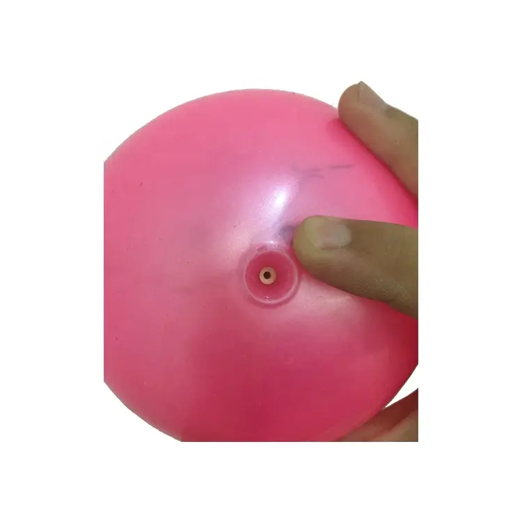 Piccola palla giocattolo di plastica perlata gonfiabile morbida e durevole da 6 pollici