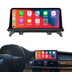 Actualización de la unidad principal del salpicadero para BMW X5 E70 X6 E71 inalámbrico Apple Carplay Android Auto BT pantalla estéreo 10,25 pulgadas 1920*720p - Product Image 6