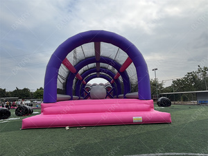 Percorso Ostacoli Gonfiabile per Feste e Gare, 5k, per Esterni, Stile Ninja Run, 'The Mad House' per Bambini e Adulti - Product Image 3