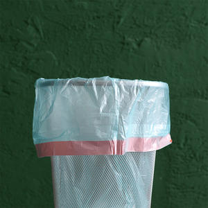Taille personnalisée entrepreneur biodégradable petit cordon de serrage produit écologique noir 3Mil sacs poubelles de cuisine - Product Image 5