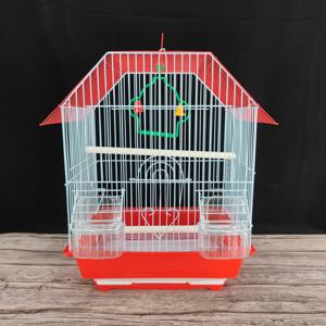 Colorato personalizzato gabbia di nidificazione di uccelli ferro plastica all'ingrosso con un solido pappagallo canarino imballato <span class=keywords><strong>in</strong></span> una scatola di vassoio di plastica - Product Image 2