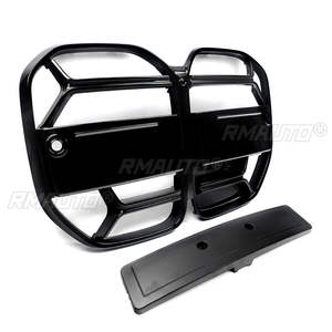 Rejilla Delantera para BMW Serie 4 G22 G23 430i M440i 2021-2023, Reemplazo de Rejilla CSL, Estilo Fibra de Carbono, Negro Brillante - Product Image 2
