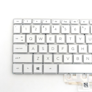 คีย์บอร์ด US สีเงินแบบมีไฟพื้นหลัง สำหรับแล็ปท็อป HP รุ่น 14-BD 14-CC 14-CD 14m-cd 14-CE 14-CF 14-CK 14-CM รับประกัน 12 เดือน มีสินค้าในสต็อก - Product Image 4