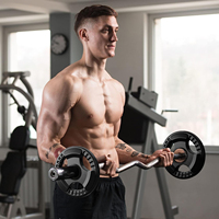 Plaques de pare-chocs en acier durables pour la musculation et l'entraînement.