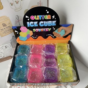 Needoh Nice Cube, Juguete Antiestrés con Purpurina, Juguete Sensorial de TPR Suave de Rebote Lento, Juguete Antiestrés para Aliviar la Ansiedad en Niños y Adultos - Product Image 6