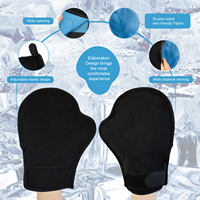 Nouveauté : Gants en gel souple personnalisés pour thérapie chaude et froide, gants de glace, enveloppement de poignet et de main en gel.