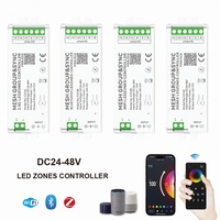 Tira de Luces LED RGB Aipin C213 Mesh Group Sync 2.4G WiFi Multizona, 4 Controles Remotos, 15A DC12-24V IP20 30m, Control por Aplicación, 360W, CE/FCC/ROHS
