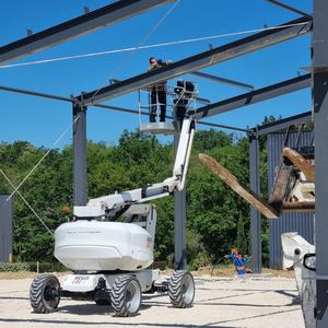 Hangar para Aviones de Acero Ligero Moderno, Duradero y Versátil <span class=keywords><strong>con</strong></span> Tamaño Personalizado - Product Image 2