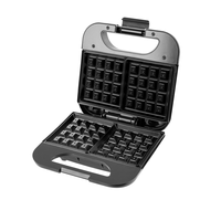 Appareils de cuisine 750W, appareil à sandwich électrique, appareil à sandwich triangulaire pour le petit-déjeuner