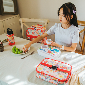 Mini boîte à lunch Bento avec bouteille d'eau pour l'école <span class=keywords><strong>maternelle</strong></span> enfants filles garçons Snack Sandwich conteneur alimentaire - Product Image 6