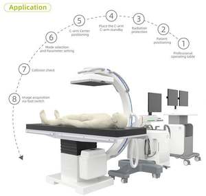 MEDSINGLONG Medical Digital Radiological 5.6kW Móvel C-braço Do Sistema Fluoroscopia C Braço Máquina Com Wifi, DSA, Angiografia - Product Image 6