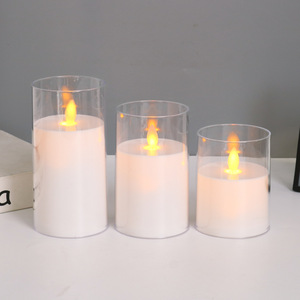 Vela LED Personalizada com Logotipo, Operada a Pilha, Luz Branca Quente, Chama 3D, 5.5cm, para Decoração de Mesa de Casamento, Aniversário e Festas - Product Image 4