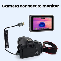 Câble d'affichage flexible et fin 8K UHD pour câble coaxial torsadé plaqué or pour projecteur, ordinateur portable, moniteur et lecteur DVD