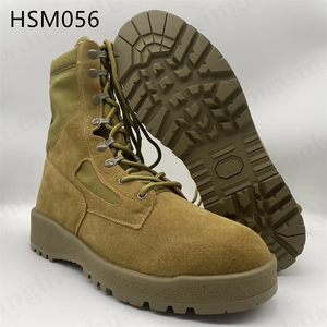 ZYF, Équipement tactique Bottes de <span class=keywords><strong>combat</strong></span> en daim naturel anti-déchirure Semelle en caoutchouc durable bicolore Bottes de marche <span class=keywords><strong>Belleville</strong></span> HSM056 - Product Image 2