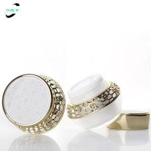 Vide De Luxe 30ml 50ml 100ml Cosmétiques Acrylique Visage En Plastique Cosmétique Emballage Ensemble Pot De Crème Conteneur Lotion Bouteille - Product Image 2