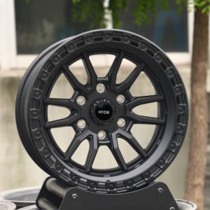 גלגלי HTOR 17 18 אינץ' 6x139.7 שחור מט, מחושלים, לרכב פיקאפ, חישוקי שטח, מתאימים להיילקס, סילברדו 1500, ראם 1500 - Product Image 1