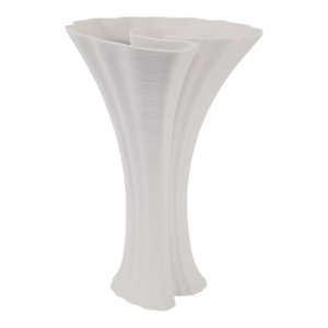 Vaso contemporaneo stampato in 3D per l'arredamento del soggiorno, vaso decorativo per fiori per camera da letto, casa e ufficio, elegante per la casa. - Product Image 3
