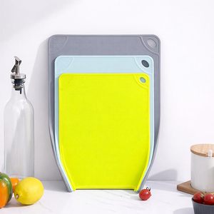 Tabla de Cortar Multifuncional, Tabla de Cortar de Plástico para Cocina, Tapete de Corte Antideslizante - Product Image 3