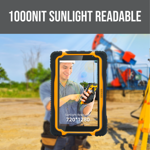 Hugerock t70ex Android 13 chống sốc <span class=keywords><strong>Dual</strong></span> Sim thẻ Displayport 10000mAh NFC Reader gồ ghề <span class=keywords><strong>7</strong></span> inch máy tính bảng <span class=keywords><strong>PC</strong></span> Octa lõi công nghiệp - Product Image 3