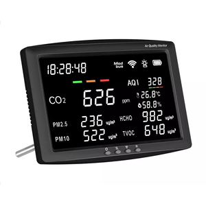 WiFi RS485/Modbus büyük LED ekran duvara monte <span class=keywords><strong>CO2</strong></span> metre & PM2.5/TVOC dedektörü NDIR teknolojisi ile iç hava kalitesi monitör - Product Image 5
