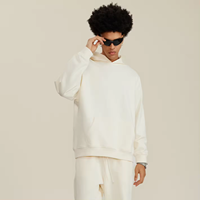 BEW0071 Vente en gros – Sweat-shirt unisexe oversize 445 GSM épais, écologique, anti-boulochage, uni, tendance, streetwear pour homme