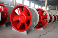 Ventilateurs d'extraction de Ventilation à flux axial de lame en aluminium 380V AC résistant aux déflagrations et aux hautes températures pour l'industrie de la restauration