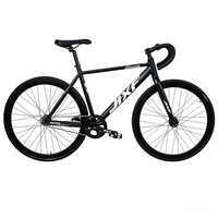 Vélo Fixie 700-28C avec guidon drop bar, style viral, à vitesse unique, pour hommes et femmes