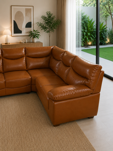Salon Chic Verona en Forme de Carré avec Assise d'Angle, Tissu Écologique Personnalisé pour Salon et Appartement - Product Image 2