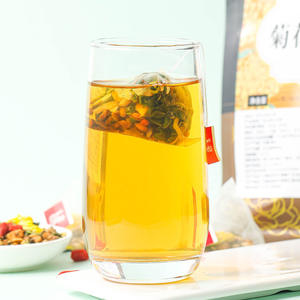 Krizantem Cassia tohum hanımeli ile detoks bitkisel çay ve karaciğer sağlığı ve sakin için piramit torbalarda kurt üzümü - Product Image 4