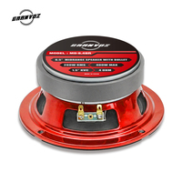 GRANVOZ en Stock, Altavoz de Rango Medio de 6.5 Pulgadas, 4 Ohmios, 400 Vatios Máx. con Imán de 30oz, Altavoz para Auto, Camioneta, Motocicleta, para Sistemas de Audio Profesional