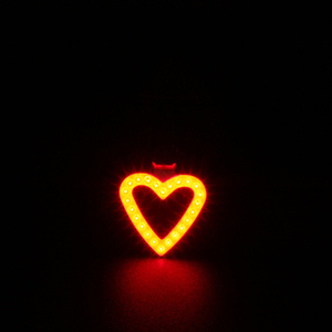 Feu arrière de vélo étanche USB rechargeable LED feu arrière de vélo lampe de feu arrière de vélo - Product Image 2