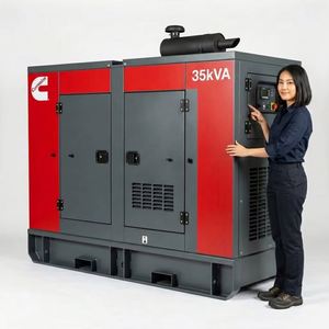 Grupo Electrógeno Silencioso de 25kw 35kw 50kw 100kw 200kw 300kw 400kw 500Kva con Arranque Remoto 1500/1800 RPM - Product Image 3