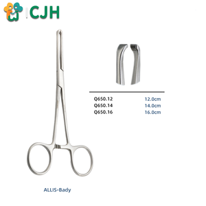 Instruments chirurgicaux en acier inoxydable CJH Medical pour la stérilisation à haute température des bovins, des chevaux, des moutons et de l'élevage - Product Image 1
