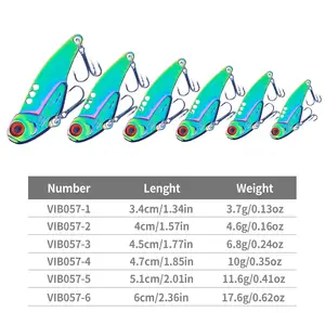 Isca De Pesca De Metal Vib 3 5g 5g 7g 10g 12g 18g Crankbait Pin Equipamento De Pesca Iscas Vibradoras Afundando Iscas