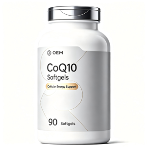 Cápsulas Blandas de CoQ10 de Marca Privada OEM/ODM, Antioxidante para la Salud del Corazón y Producción de Energía, Fabricante Mayorista - Product Image 1