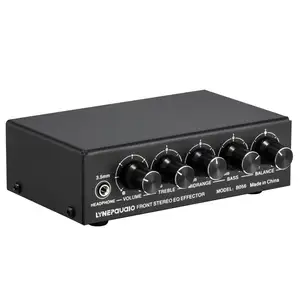 B056 Front Stereo Toner High/Medium/Bass Adjuster Sound Mixer USB 5V Power Supply