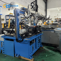Machine de formage de rainures spirales pour extrémités de tuyaux entièrement automatisée RS-D20 avec machine de pressage de tuyaux à chargement robotisé