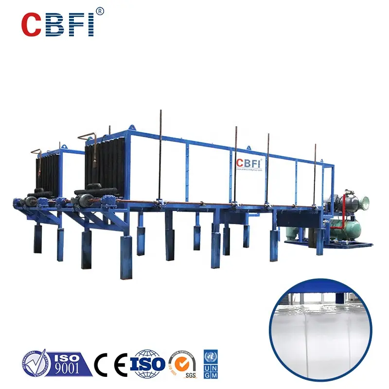CBFI Top Quality 25 Tons Per Day Heavy Industrial Block Ice Maker Machine