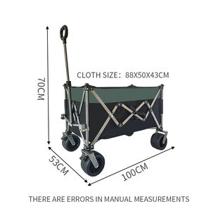 Versatile Lightweight Foldable Wagon for Outdoor Use with Customized OEM Support - Product Image 2