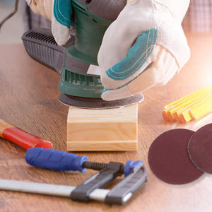 ODM 2 Inch 50mm Round 38 cm Diameter Sanding Discs P120 Aluminium Oxide PSA Sandpaper 8000 Grits Sand Paper Sheets untuk Mobil Kayu - Product Image 4