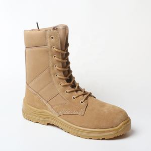 Fabrikant Fabriek Custom Tactische Laarzen Slipbestendige Wandelschoenen Heren Lederen Steekbestendig Outdoor Groothandel - Product Image 1