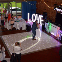 RK grande quantité 3d infinity miroir led piste de danse pour événement/fête/mariage/décoration